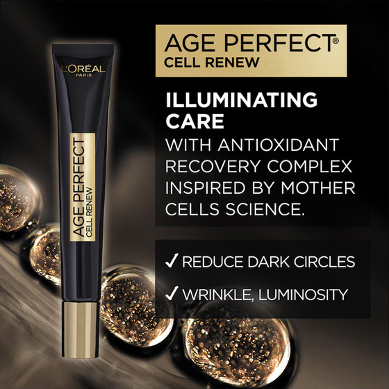 LOREAL AGE PERFECT CELL RENEW ОСВЕТЛЯЮЩИЙ КРЕМ ПОД ГЛАЗА 15МЛ
