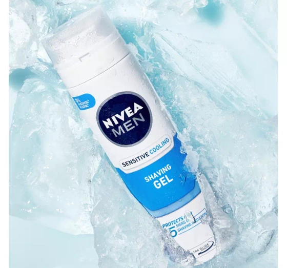 NIVEA MEN SENSITIVE COOL ОХОЛОДЖУЮЧИЙ ГЕЛЬ ДЛЯ ГОЛІННЯ 200МЛ