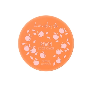 LOVELY PEACH РАССЫПИСТАЯ ПУДРА ДЛЯ ЛИЦА 9Г