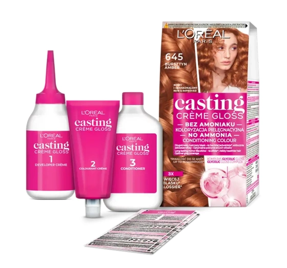 Нажмите на картинку, чтобы ее увеличить L'Oréal Paris Casting Créme Gloss краска для волос 645 Amber
