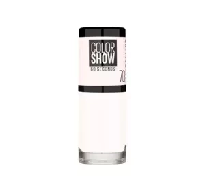 MAYBELLINE COLOR SHOW 60 SECONDS ТРАДИЦИОННЫЙ ЛАК ДЛЯ НОГТЕЙ 70 BALLERINA 6,7МЛ
