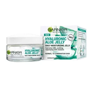 GARNIER HYALURONIC ALOE JELLY Легкий зволожуючий гель для нормальної та комбінованої шкіри 50 мл