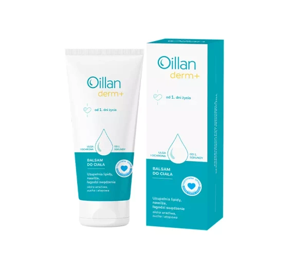 OILLAN DERM+ БАЛЬЗАМ ДЛЯ СУХОЇ І АТОПІЧНОЇ ШКІРИ 200МЛ