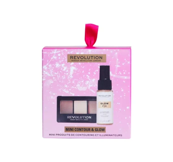 MAKEUP REVOLUTION MINI CONTOUR & GLOW ПОДАРОЧНЫЙ НАБОР КОСМЕТИКИ