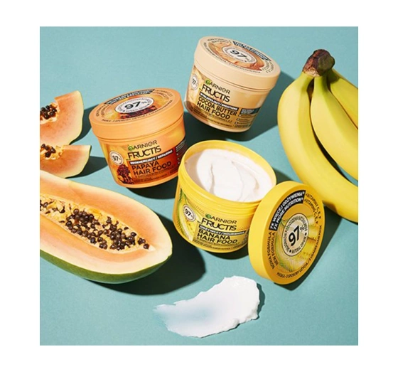 GARNIER FRUCTIS HAIR FOOD BANANA ПИТАТЕЛЬНАЯ МАСКА ДЛЯ СУХИХ ВОЛОС 400МЛ