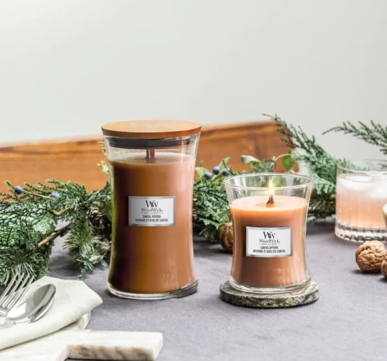 WoodWick Large Jar Candle ароматическая свеча Santal Myrrh 610г