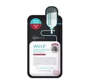 MEDIHEAL WHP ЗВОЛОЖУЮЧА ВІДБІЛЮЮЧА ЧОРНА МАСКА