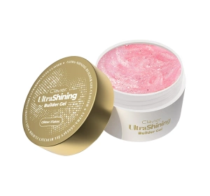 Clavier UltraShining Builder Gel, Glitter & Flakes ультраблестящий гель для наращивания ногтей 01 Say My Name 30 г