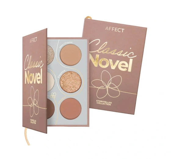 Affect Storyteller Colletion минипаллетка теней для глаз Classic Novel 12г