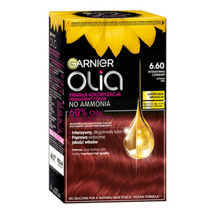 GARNIER OLIA СТОЙКАЯ КРАСКА ДЛЯ ВОЛОС БЕЗ АММИАКА 6.60 ИНТЕНСИВНО КРАСНЫЙ