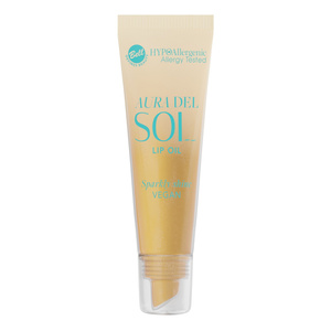 Bell Hypoallergenic Aura Del Sol Lip Oil гіпоалергенна олія для губ із блискітками 03 Golden Sunlight 10 г