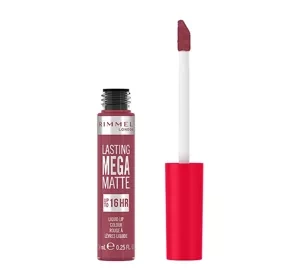 RIMMEL LASTING MEGA MATTE МАТОВАЯ ПОМАДА 900 RAVISHING ROSE 7,4МЛ