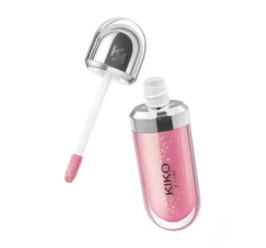 KIKO Milano 3D Hydra Lipgloss блиск для збільшення губ 26 Sparkling Hibiscus Pink  6,5мл