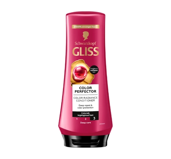 GLISS COLOUR PERFECTOR КОНДИЦІОНЕР ДЛЯ ФАРБОВАНОГО І ОСВІТЛЕНОГО ВОЛОССЯ 200МЛ