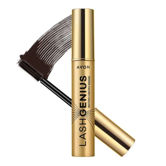 AVON 5 IN ONE LASH GENIUS ТУШЬ ДЛЯ РЕСНИЦ BROWN BLACK 10МЛ