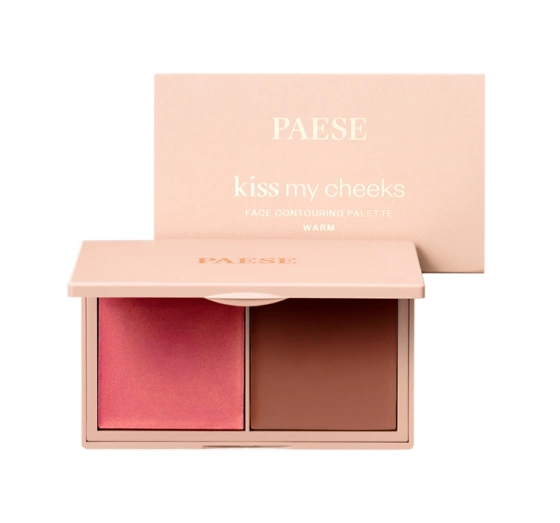 Paese Kiss My Cheeks Кремова палітра для контурування Warm 15г