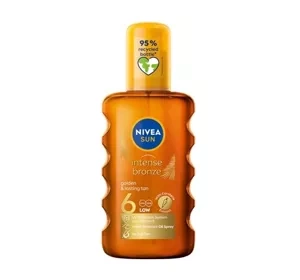NIVEA SUN КАРОТИНОВОЕ МАСЛО-СПРЕЙ ДЛЯ ЗАГАРА SPF 6 200МЛ