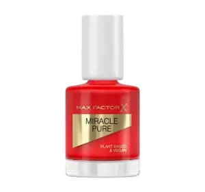MAX FACTOR MIRACLE PURE ЛАК ДЛЯ НОГТЕЙ 305 SCARLET POPPY 12МЛ
