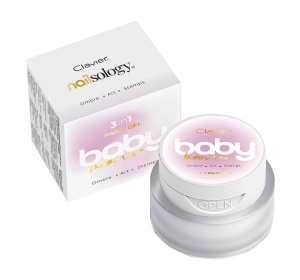 Clavier Nailsology Baby Boomer Blush Beauty багатофункціональний гель 3 в 1 для декорування нігтів B03 Brulee 3 г