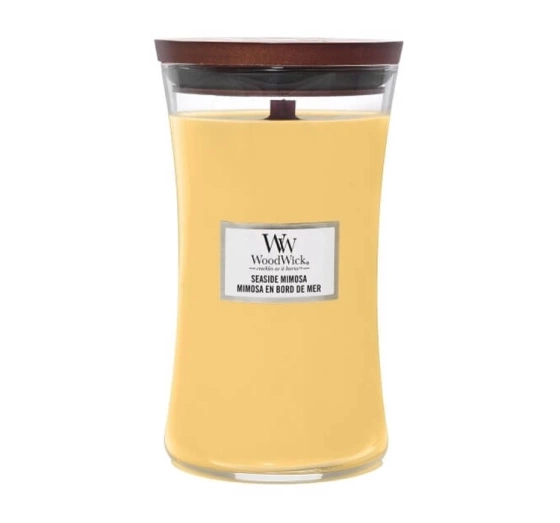 WoodWick Jar Candle ароматична свічка Seaside Mimosa 610г 