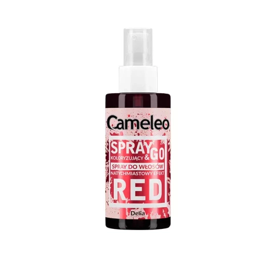 DELIA CAMELEO SPRAY&GO СПРЕЙ ДЛЯ ОКРАШИВАНИЯ ВОЛОС RED 150МЛ