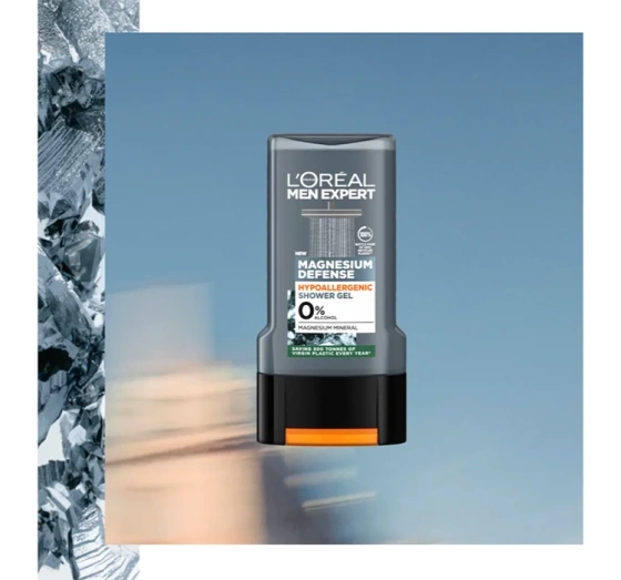 Нажмите на картинку, чтобы ее увеличить LOREAL MEN EXPERT MAGNESIUM DEFENSE ГЕЛЬ ДЛЯ ДУША 400МЛ