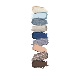 KIKO Milano Glamour Multi Finish мініпалітра тіней для повік 05 Blue Variations 2,5г