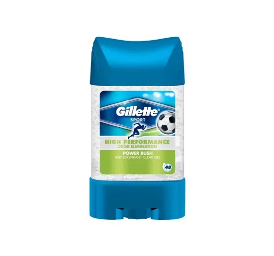 GILLETTE HIGH PERFORMANCE POWER RUSH АНТИПЕРСПИРАНТ-ГЕЛЬ 70МЛ