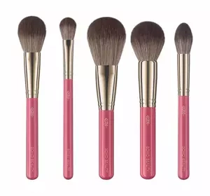 BOHO BEAUTY ROSE TOUCH НАБІР 5 ПЕНЗЛІВ ДЛЯ МАКІЯЖУ
