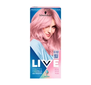 SCHWARZKOPF LIVE ULTRA BRIGHTS PRETTY PASTELS КРАСКА ДЛЯ ВОЛОС СРЕДНЕЙ УСТОЙЧИВОСТИ P123 ROSE GOLD