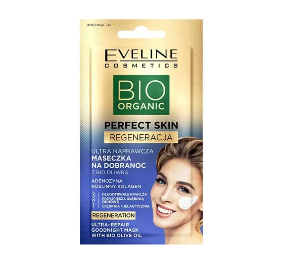 EVELINE BIO ORGANIC PERFECT SKIN ULTRA РЕГЕНЕРУЮЧА МАСКА 8МЛ