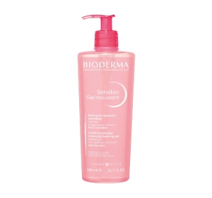 Bioderma Sensibio Gel заспокійливий міцелярний гель для очищення обличчя 500 мл