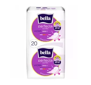 BELLA PERFECTA ULTRA VIOLET ГІГІЄНІЧНІ ПРОКЛАДКИ З КРИЛЬЦЯМИ 20 ШТУК