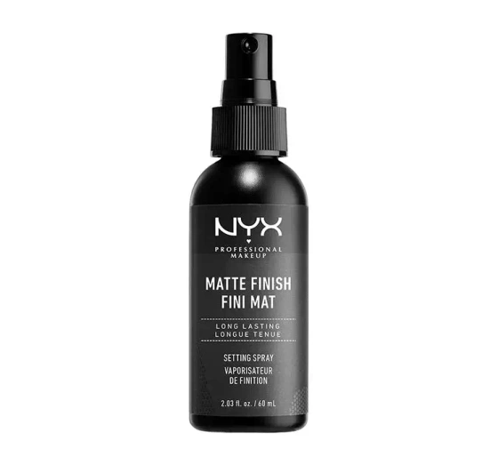 NYX PROFESSIONAL MAKEUP MATTE FINISH МАТИРУЮЩИЙ СПРЕЙ-ФИКСАТОР 60 МЛ