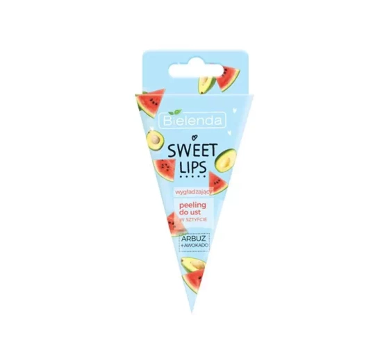 BIELENDA SWEET LIPS РОЗГЛАДЖУЮЧИЙ ПІЛІНГ ДЛЯ ГУБ КАВУН + АВОКАДО 4,3Г