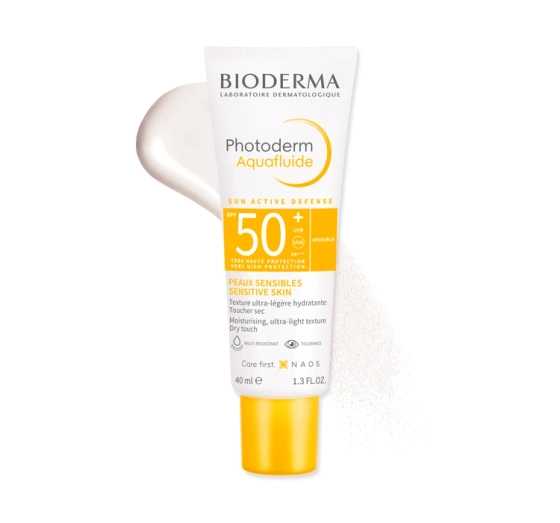 Натисніть на картинку, щоб її збільшити Bioderma Photoderm Aquafluide ультралегкий флюїд SPF50+ Clear 40мл