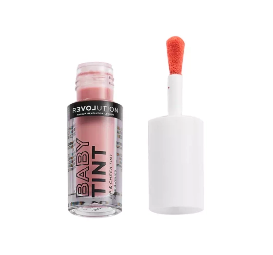 RELOVE BABY TINT МІНІ ПОМАДА ДЛЯ ГУБ І РУМ'ЯНА ДЛЯ ЩІК ROSE 1,4МЛ