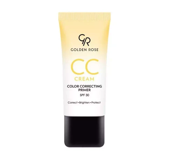 GOLDEN ROSE CC CREAM КОРИГУВАЛЬНИЙ КРЕМ CC ЖОВТИЙ