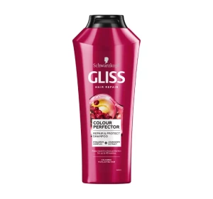 GLISS COLOUR PERFECTOR REPAIR & PROTECT SHAMPOO ШАМПУНЬ ДЛЯ ОКРАШЕННЫХ И ОСВЕТЛЕННЫХ ВОЛОС 400МЛ