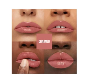 MAYBELLINE SUPERSTAY VINYL INK ВИНИЛОВАЯ ПОМАДА ДЛЯ ГУБ 100 CHARMED 4,2МЛ