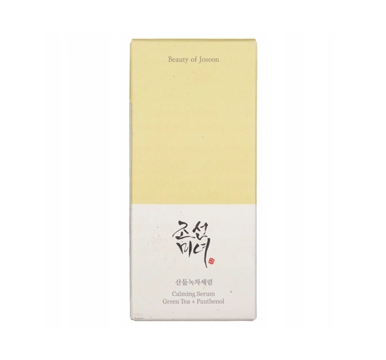 Beauty of Joseon Calming Green Tea + Panthenol успокаивающая сыворотка для лица с зеленым чаем, 30 мл