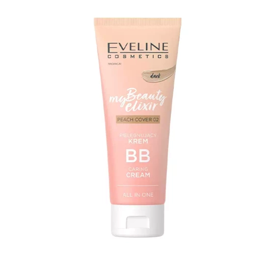 EVELINE MY BEAUTY ELIXIR BB КРЕМ PEACH COVER DARK 02 30МЛ
