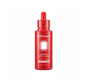 Cell Fusion C Laser UV Pore Sun Serum защитная сыворотка для разглаживания и сужения пор SPF50+ PA++++ 40 мл