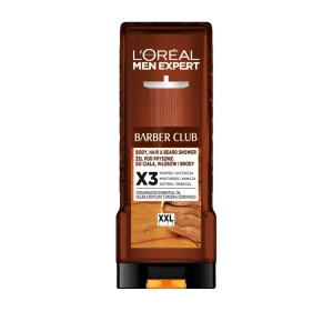 L'Oréal Paris Men Expert Barber Club X3 гель для душу для тіла, волосся та бороди 400 мл