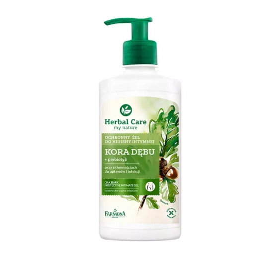 FARMONA HERBAL CARE ЗАХИСНИЙ ГЕЛЬ ДЛЯ ІНТИМНОЇ ГІГІЄНИ КОРА ДУБА 330МЛ