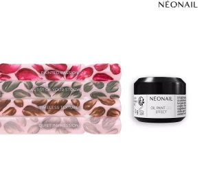 Neonail Oil Paint Gel Effect матовый гель для наращивания 3D 11510 Timeless Texture 5 г