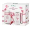 EQUILIBRA ROSA НАБІР ТРОЯНДОВОЇ КОСМЕТИКИ ДЛЯ ДОГЛЯДУ КРЕМ ДЛЯ ОБЛИЧЧЯ 50МЛ + КРЕМ ПІД ОЧІ 15МЛ