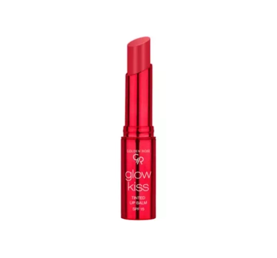 GOLDEN ROSE GLOW KISS БАЛЬЗАМ ДЛЯ ГУБ SPF15 02 STRAWBERRY 3Г