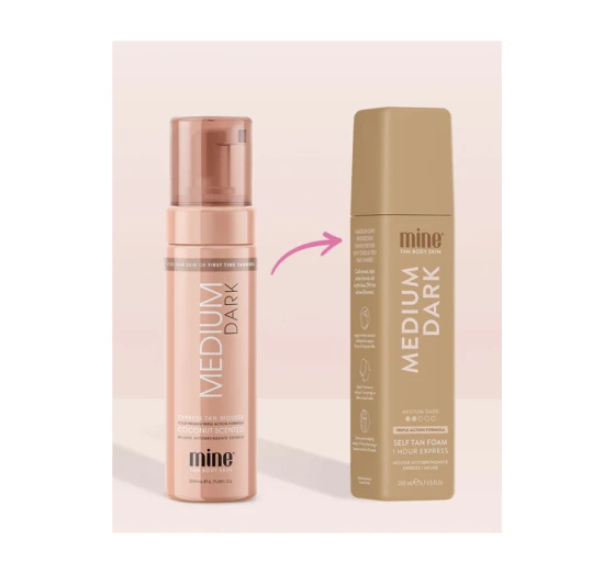 TANEXPERT MINETAN MEDIUM DARK ПІНКА ДЛЯ АВТОЗАСМАГИ 200МЛ