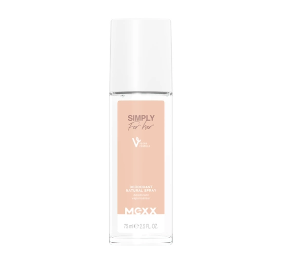 MEXX SIMPLY FOR HER DEODORANT NATURAL SPRAY ДЕЗОДОРАНТ 75МЛ